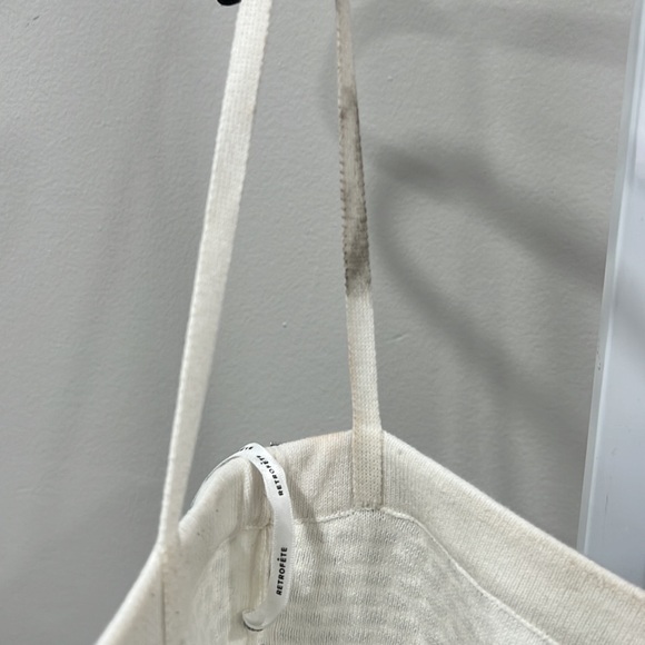 retrofete Avanya Knit Dress in White - Picture 10 of 13